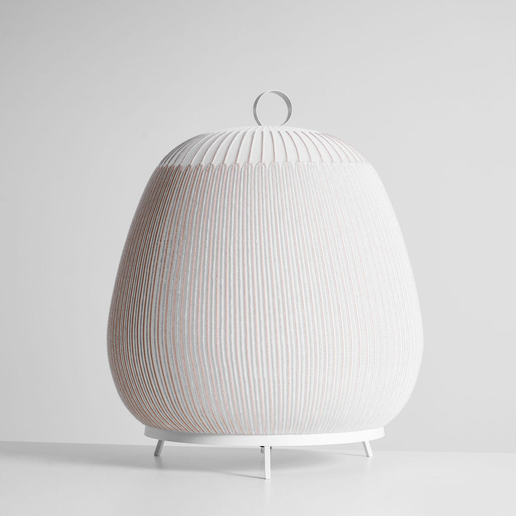 Lantern Knit Table Lamp