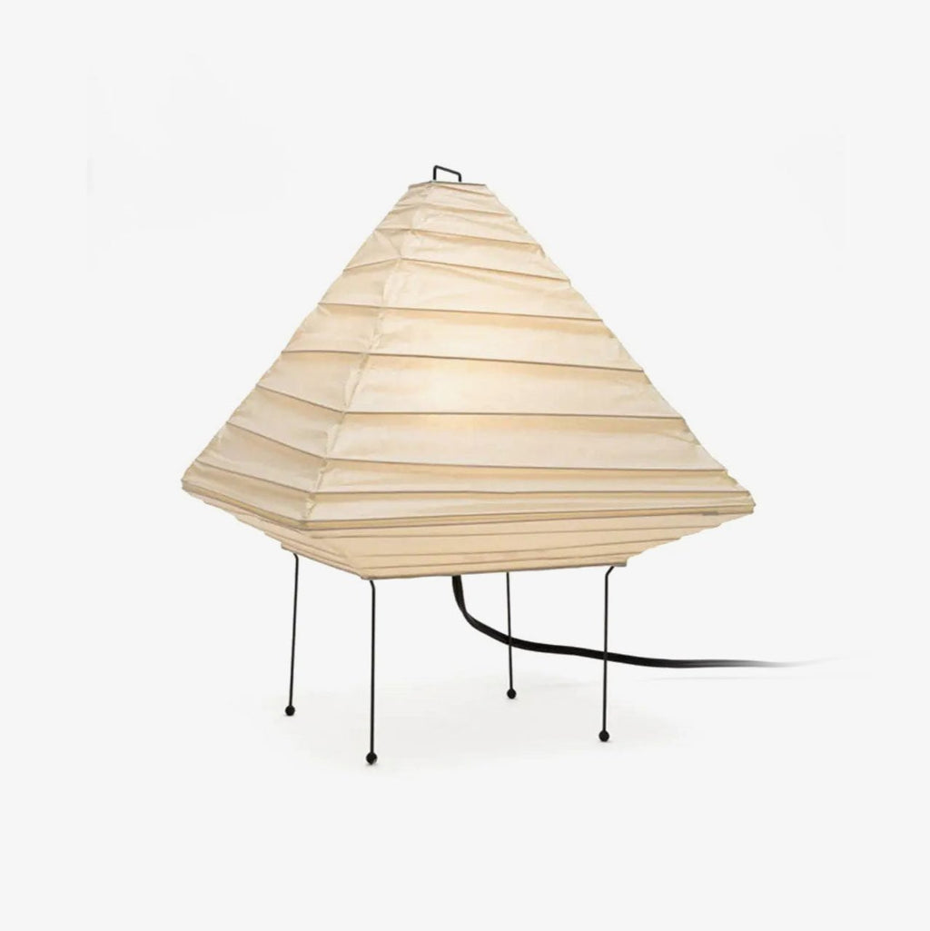 Kiyoshi Rice Paper Pyramid Table Lamp