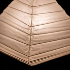 Kiyoshi Rice Paper Pyramid Table Lamp