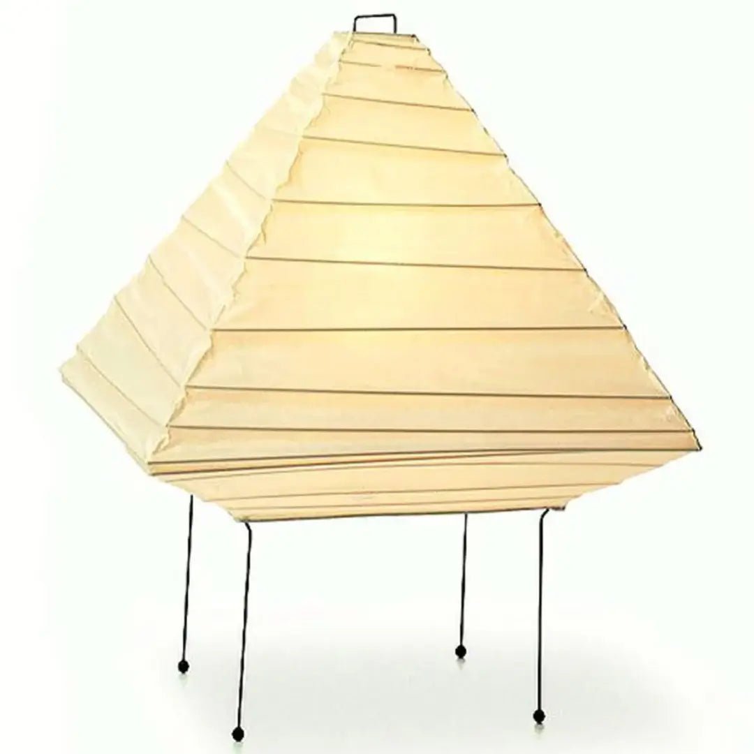 Kiyoshi Rice Paper Pyramid Table Lamp