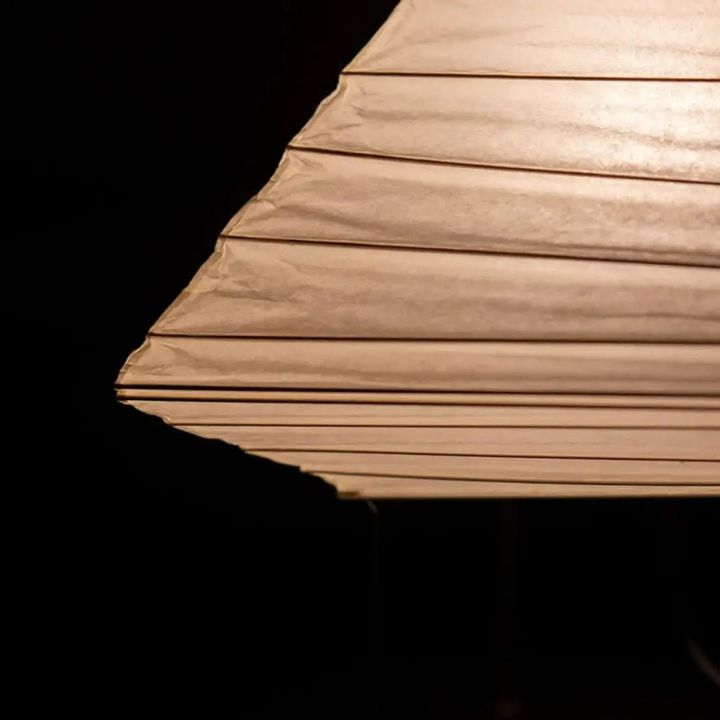 Kiyoshi Rice Paper Pyramid Table Lamp