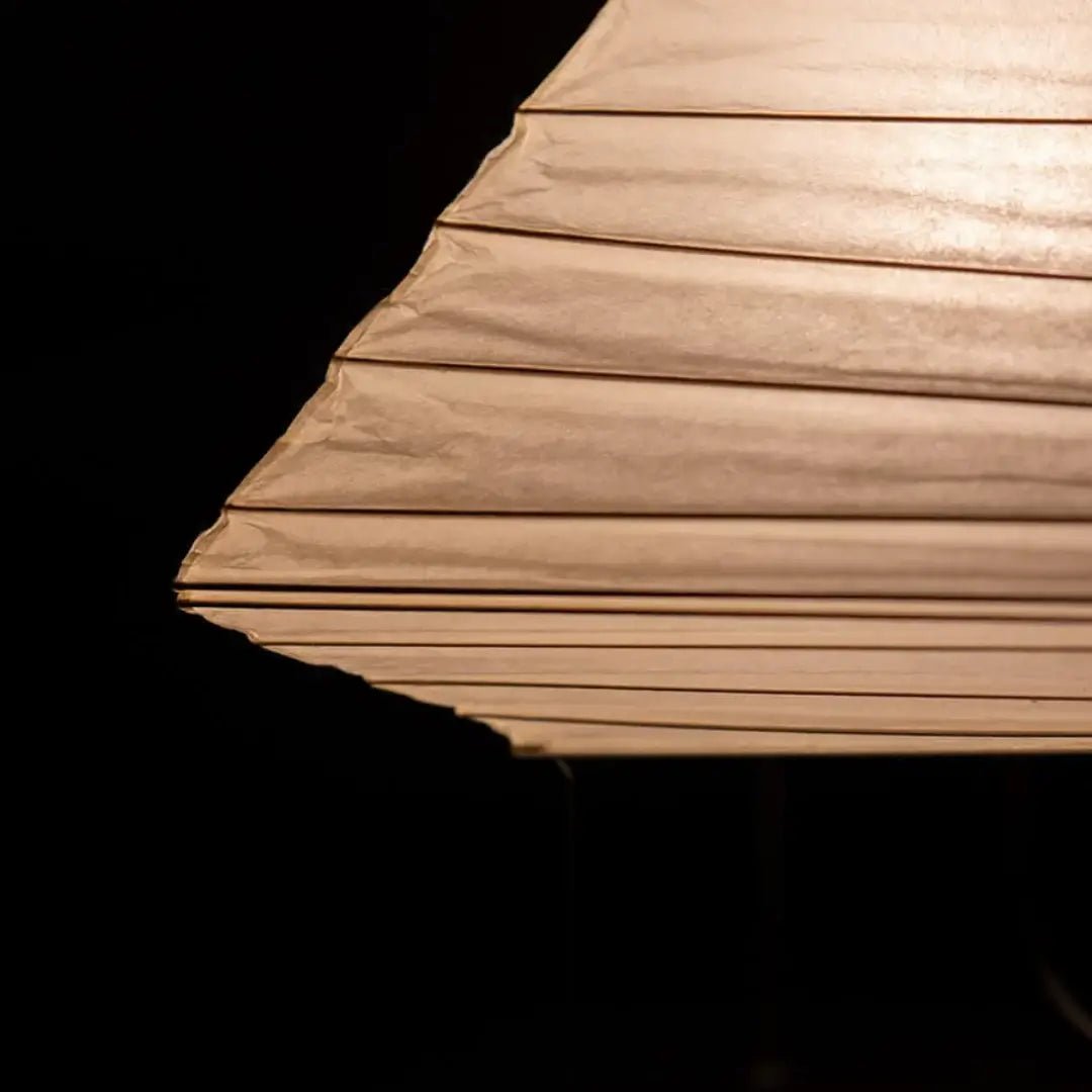 Kiyoshi Rice Paper Pyramid Table Lamp