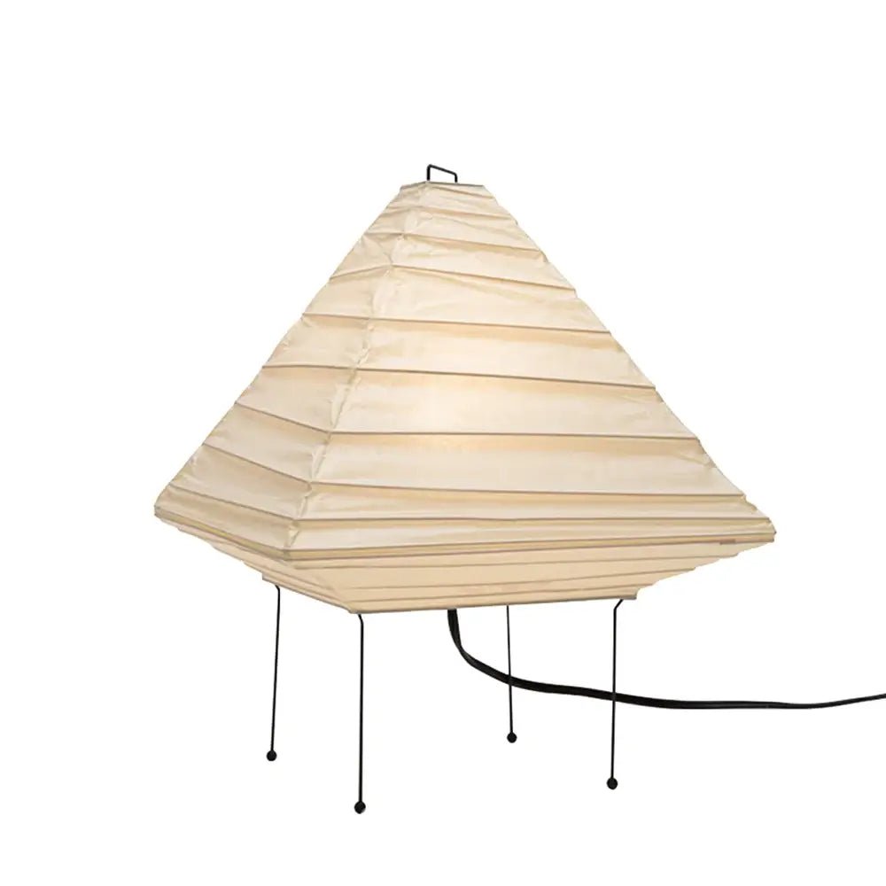 Kiyoshi Rice Paper Pyramid Table Lamp