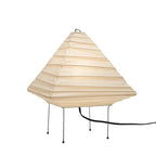 Kiyoshi Rice Paper Pyramid Table Lamp