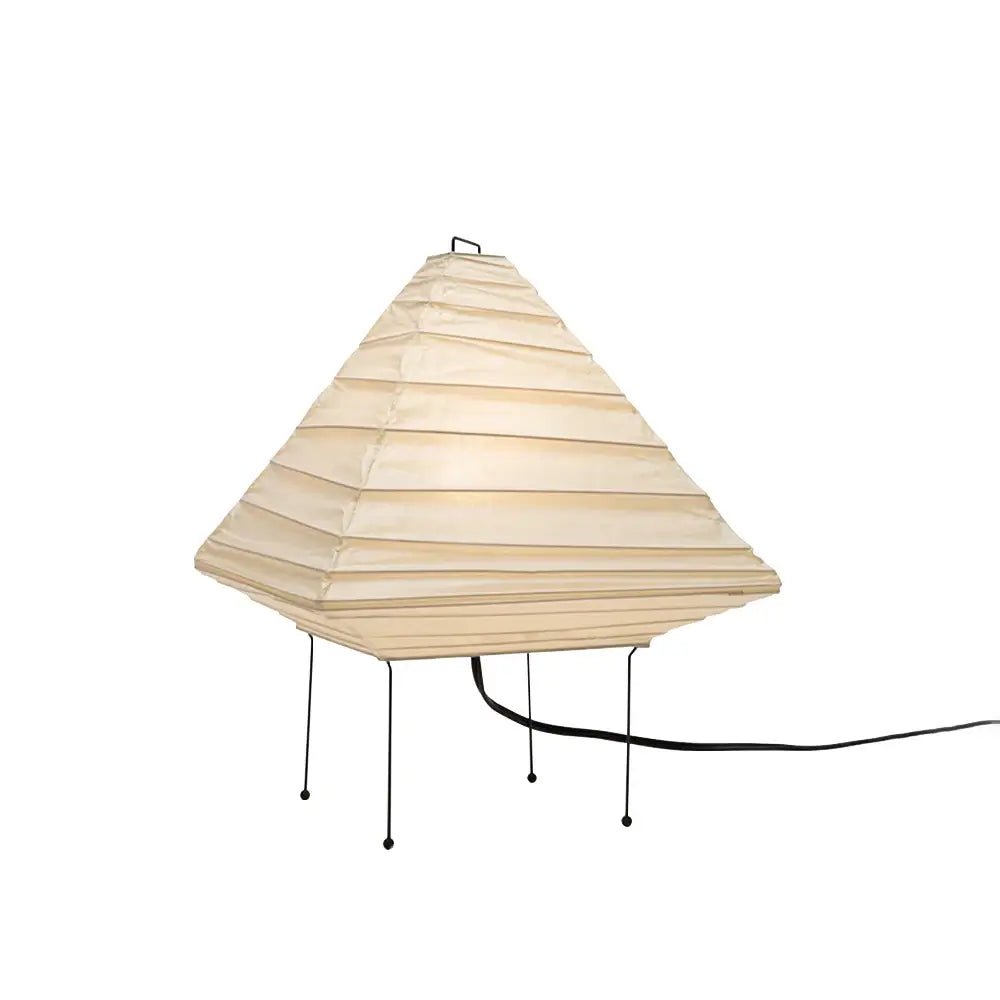 Kiyoshi Rice Paper Pyramid Table Lamp
