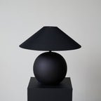 Obsidian Sphere Table Lamp