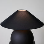 Obsidian Sphere Table Lamp