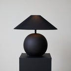 Obsidian Sphere Table Lamp
