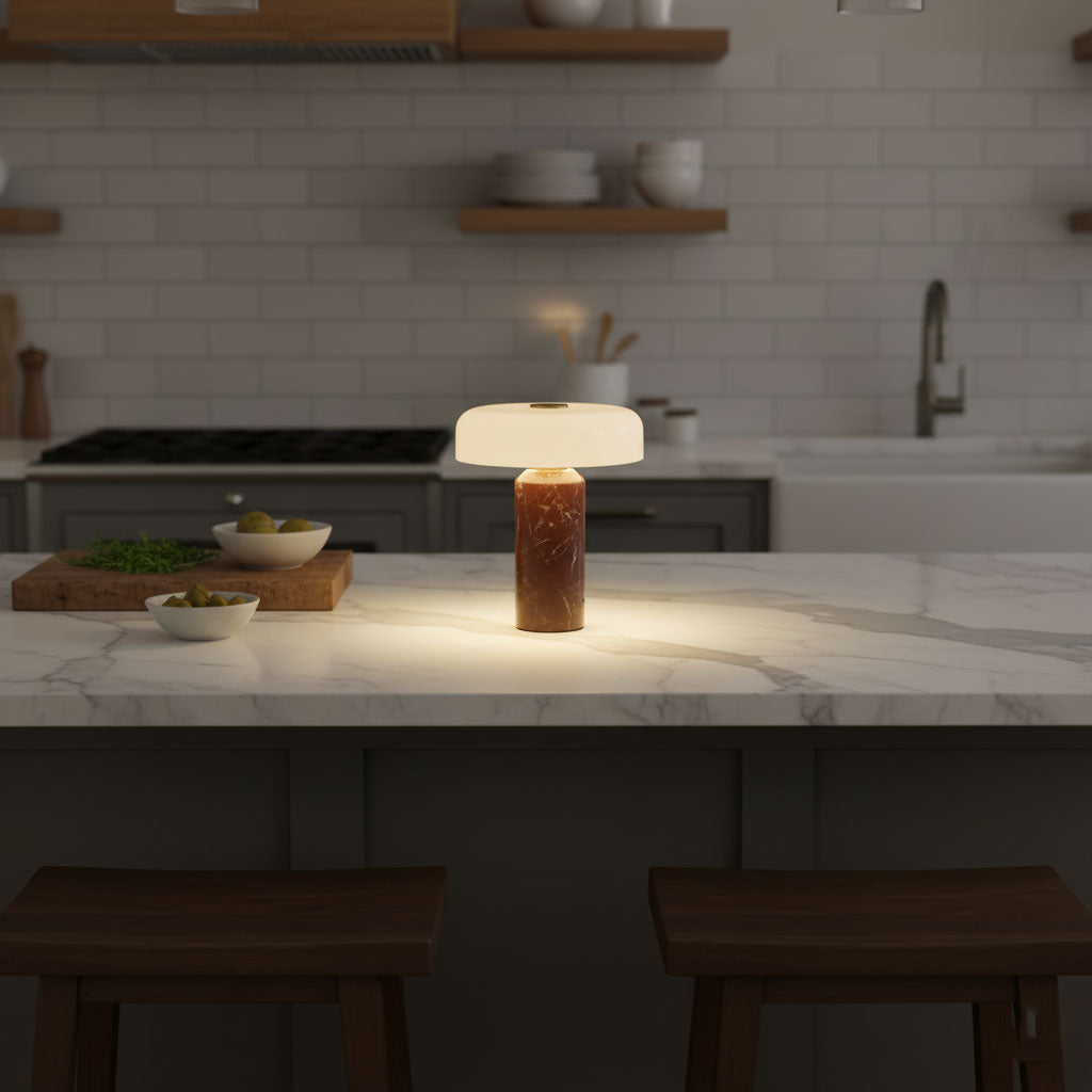 Lunara Marble Table Lamp