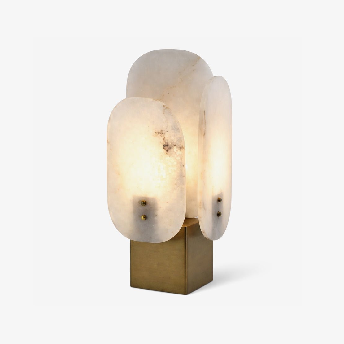 Luma Alabaster Panel Table Lamp