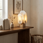 Luma Alabaster Panel Table Lamp