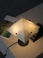 Apex Alabaster Prism Table Lamp