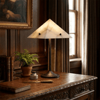 Apex Alabaster Prism Table Lamp