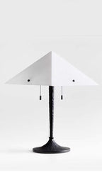 Apex Alabaster Prism Table Lamp