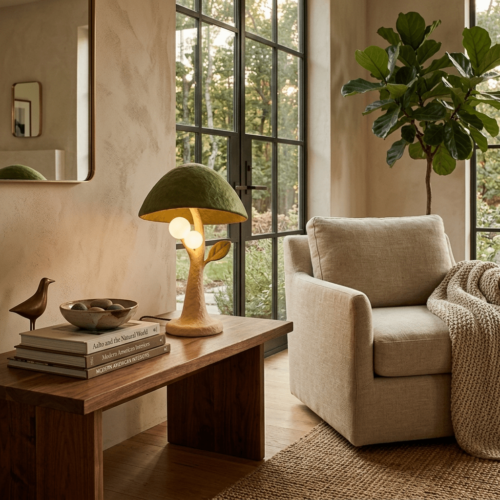 Forest Mushroom Table Lamp
