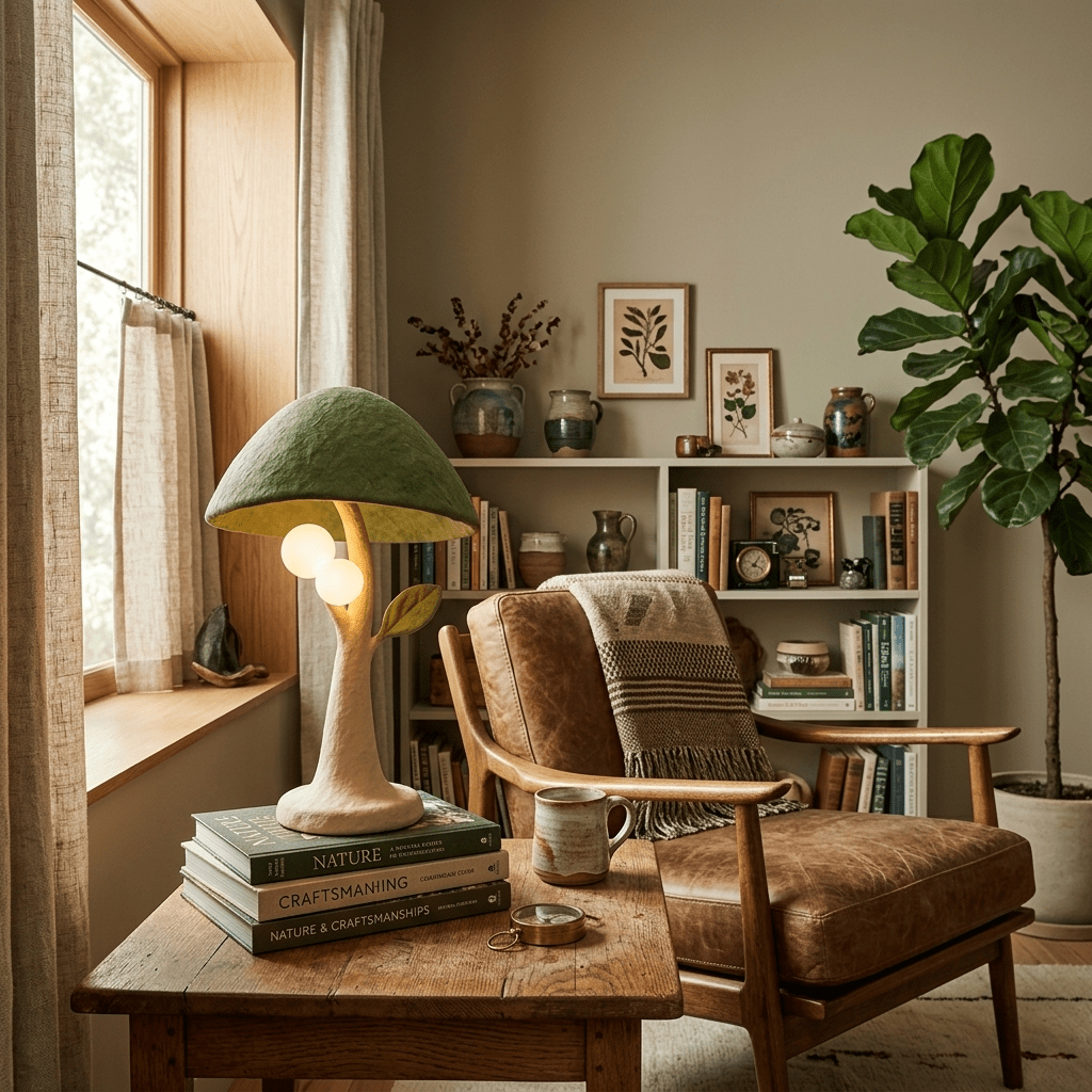 Forest Mushroom Table Lamp