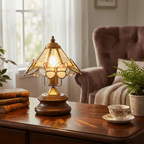 Butterfly Glow Tiffany Table Lamp