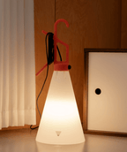 Hook Handle Cone Lamp