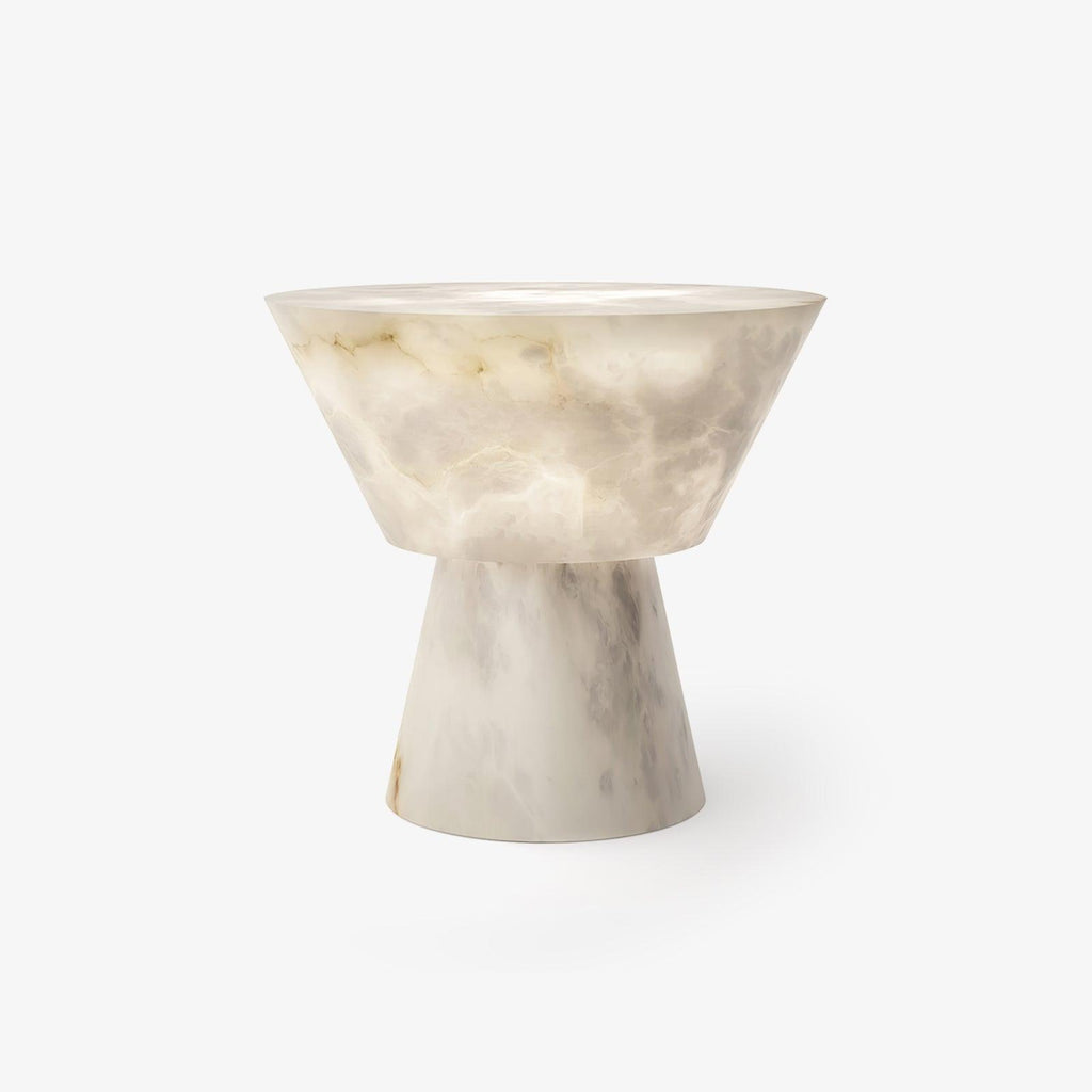 Beta Marble Alabaster Table Lamp