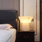Beta Marble Alabaster Table Lamp