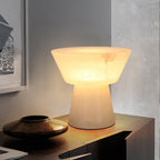 Beta Marble Alabaster Table Lamp