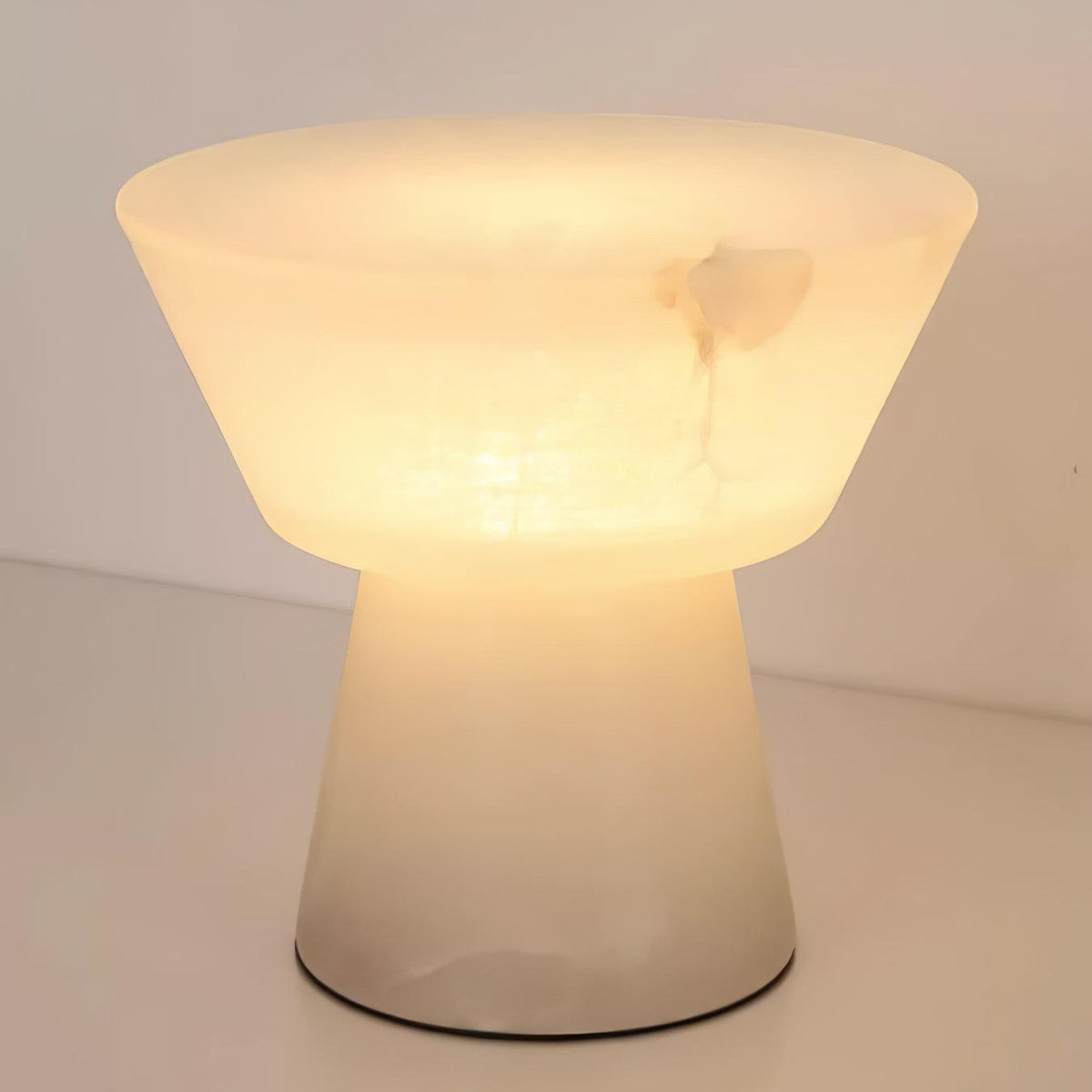 Beta Marble Alabaster Table Lamp