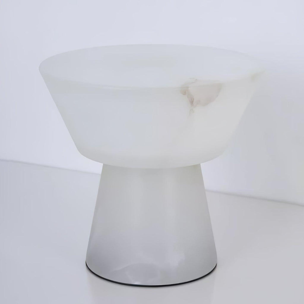 Beta Marble Alabaster Table Lamp