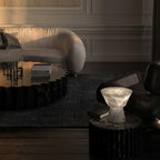 Beta Marble Alabaster Table Lamp