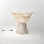 Beta Marble Alabaster Table Lamp
