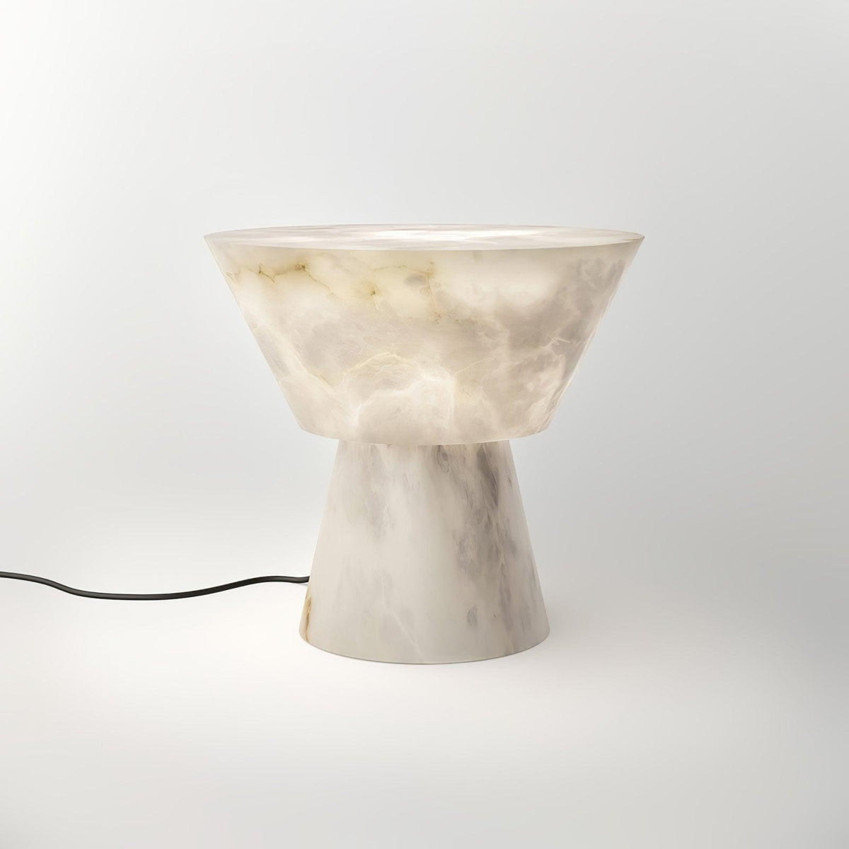 Beta Marble Alabaster Table Lamp