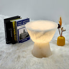 Beta Marble Alabaster Table Lamp