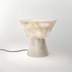 Beta Marble Alabaster Table Lamp