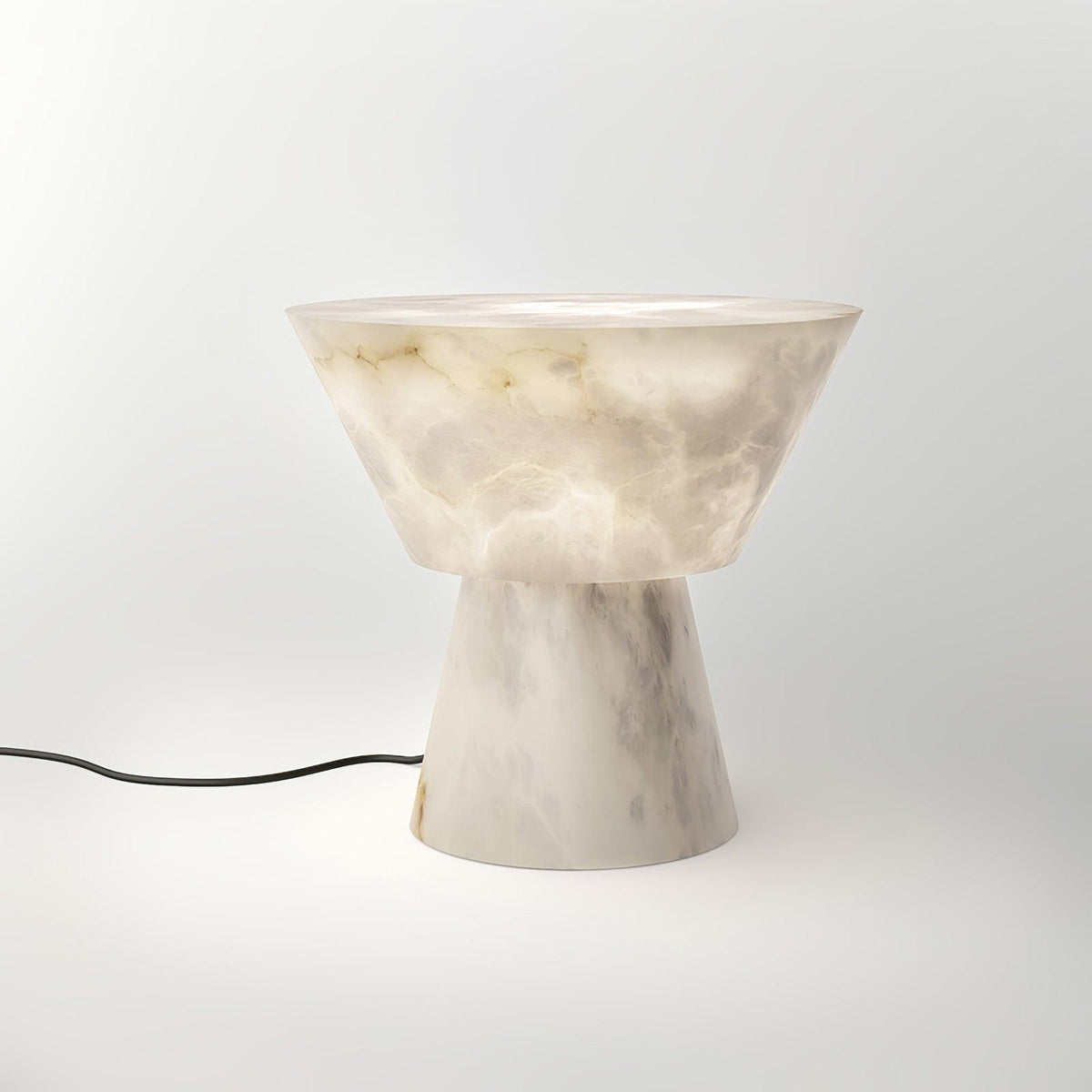 Beta Marble Alabaster Table Lamp