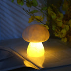 Alabaster Mushroom Table Lamp