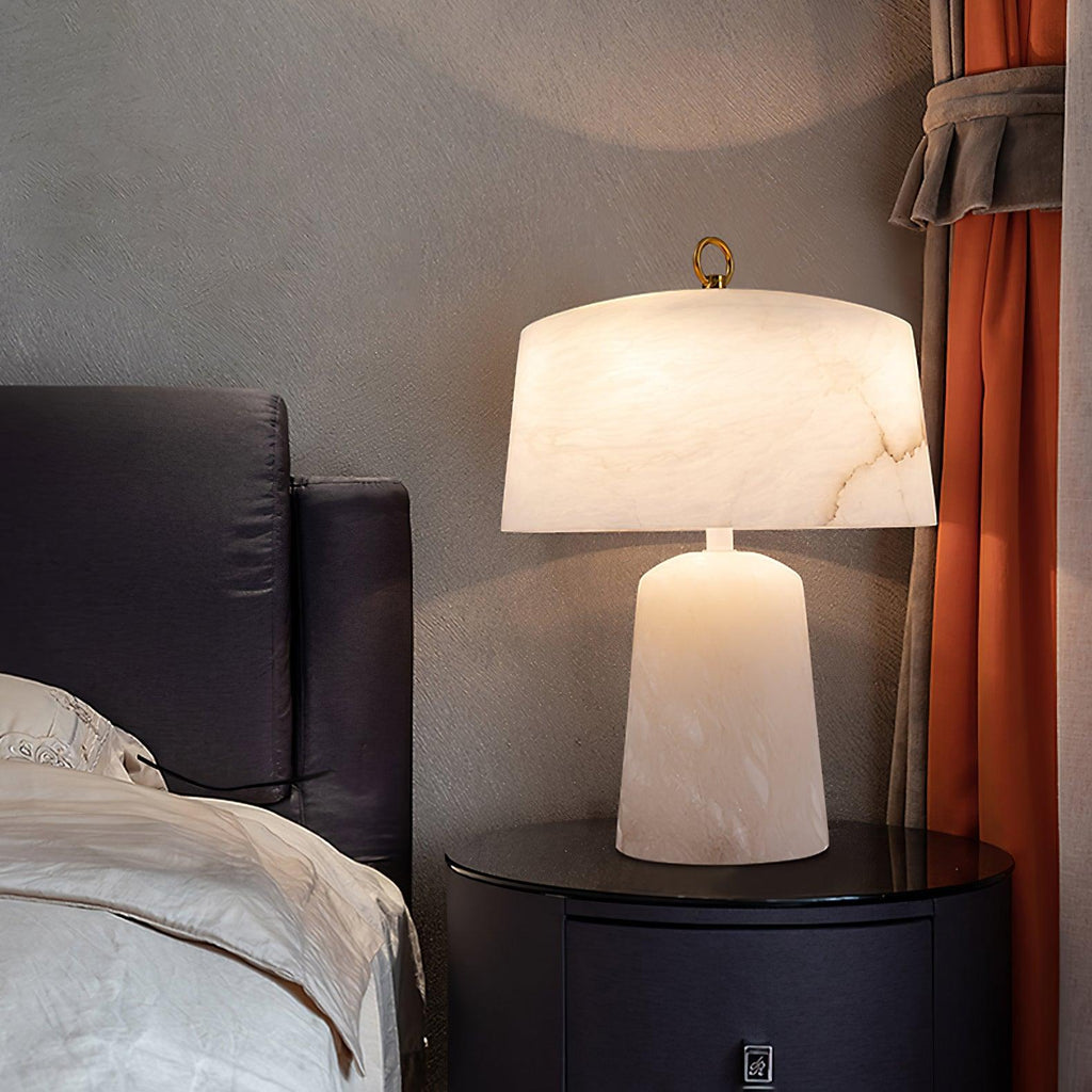 Aogashima Alabaster Table Lamp