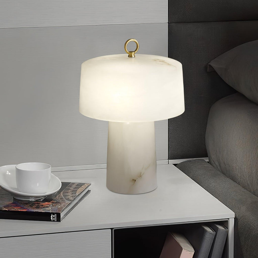 Aogashima Alabaster Table Lamp