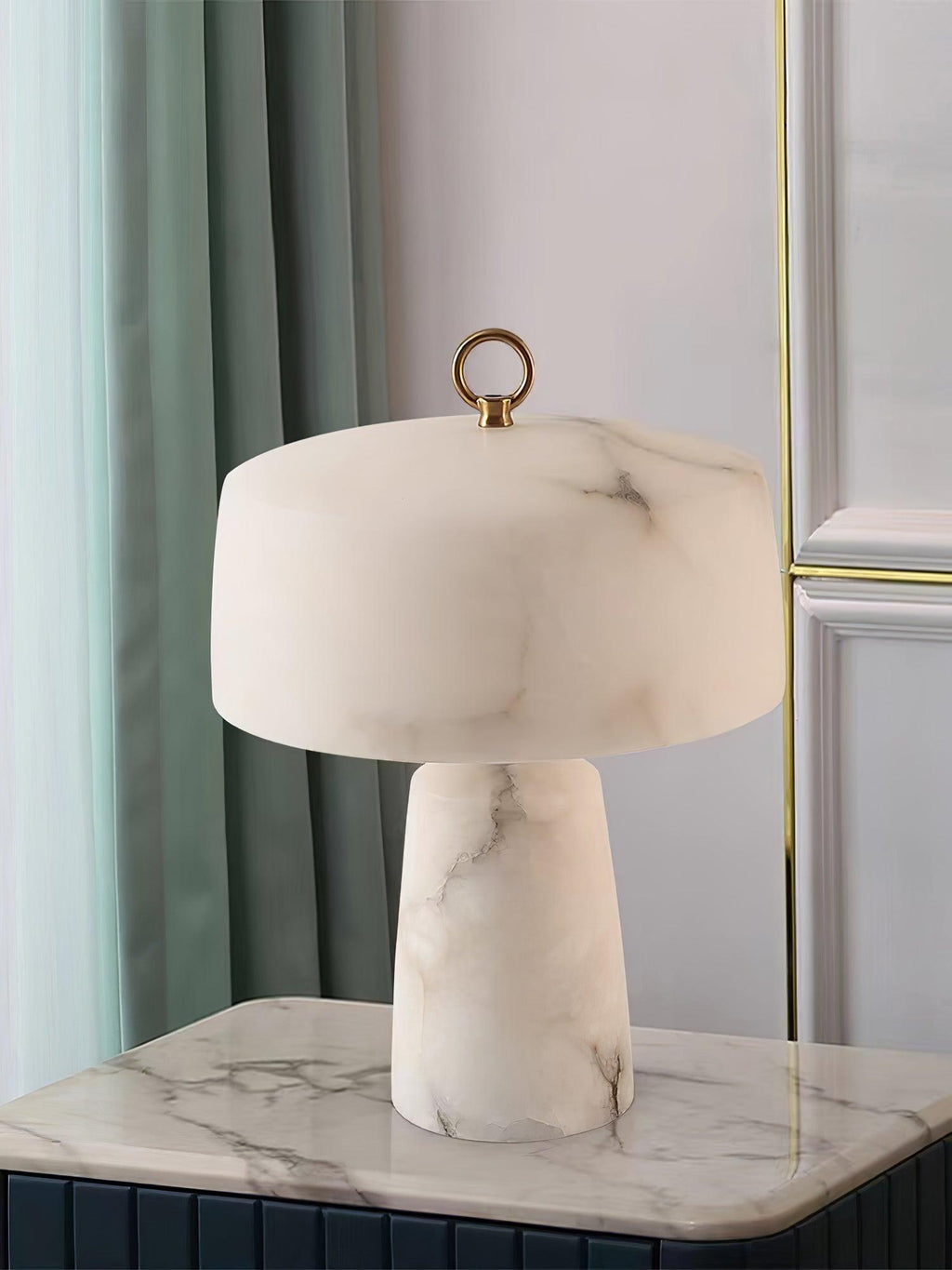 Aogashima Alabaster Table Lamp