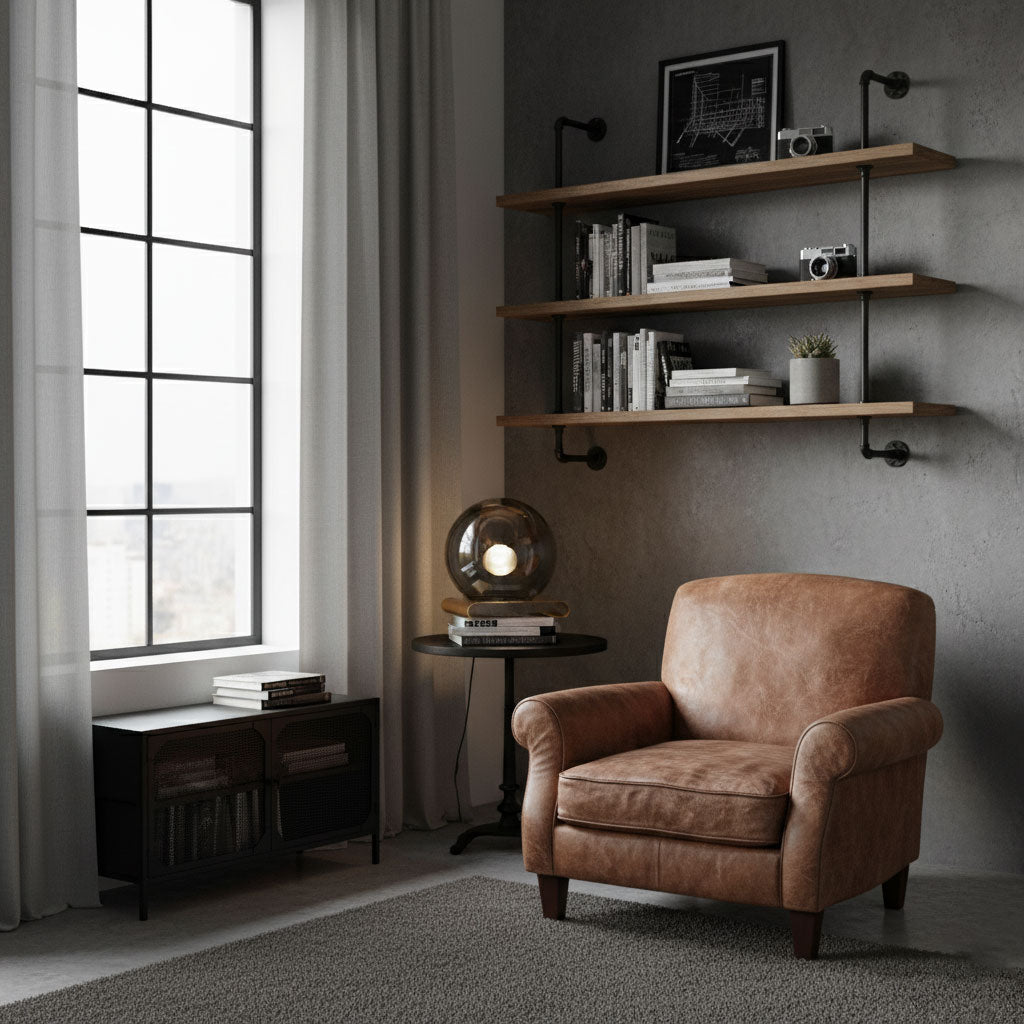 Anvia Glass Table Lamp