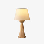 Hourglass Wood Table Lamp