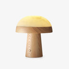Mushroom Cloud Alabaster Table Lamp