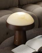 Mushroom Cloud Alabaster Table Lamp