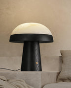 Mushroom Cloud Alabaster Table Lamp