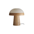 Mushroom Cloud Alabaster Table Lamp