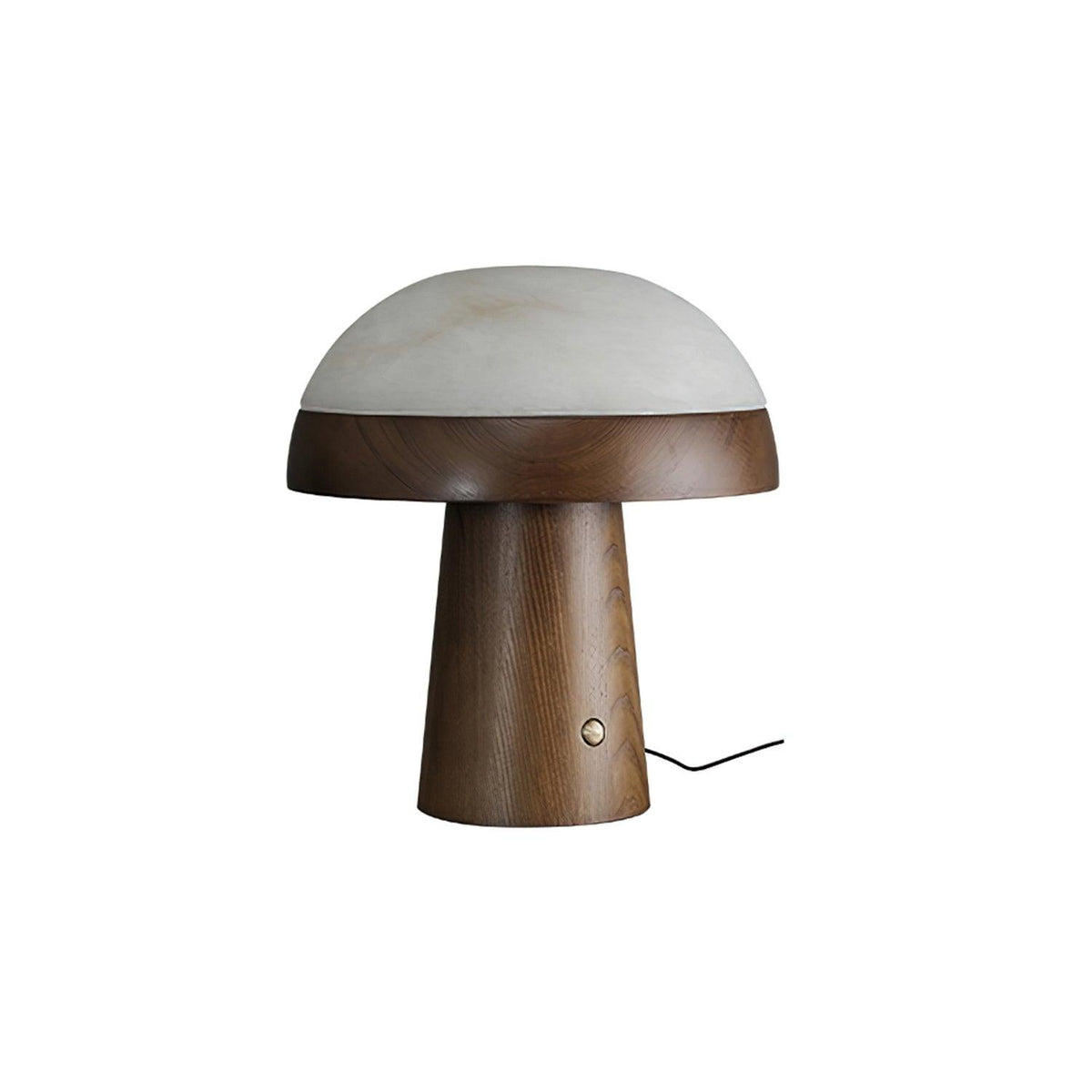 Mushroom Cloud Alabaster Table Lamp