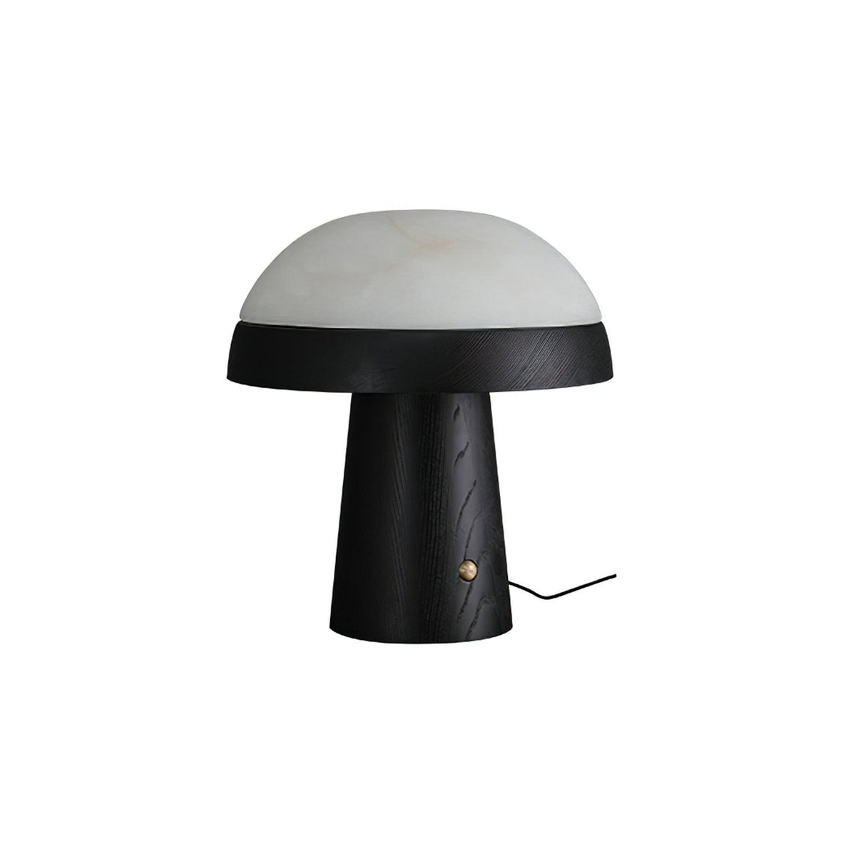 Mushroom Cloud Alabaster Table Lamp