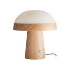 Mushroom Cloud Alabaster Table Lamp