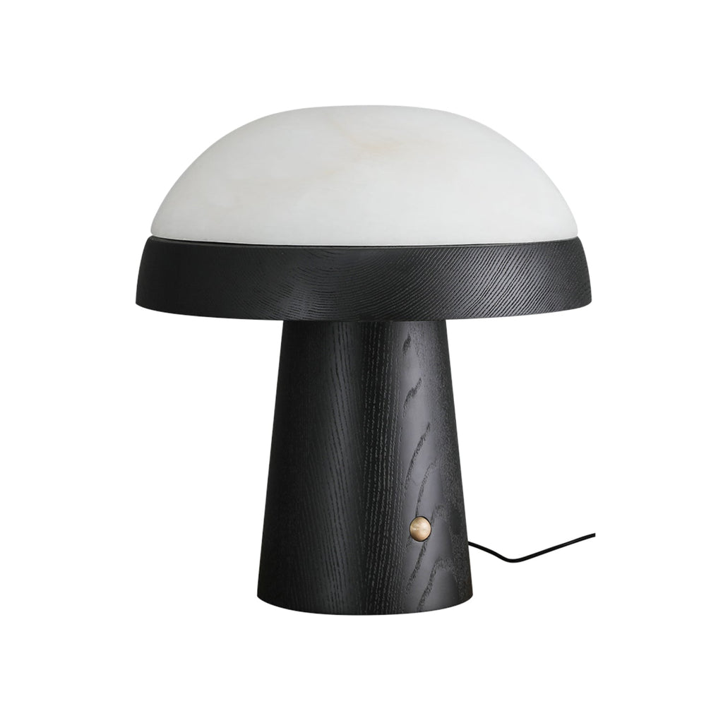 Mushroom Cloud Alabaster Table Lamp