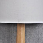 Wooden Vase Table Lamp