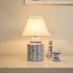 Floral Bird Jar Table Lamp