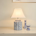Floral Bird Jar Table Lamp